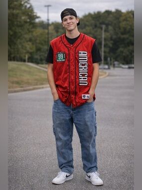 1999 All American Majestic Baseball Jersey, Made in USA (90s)